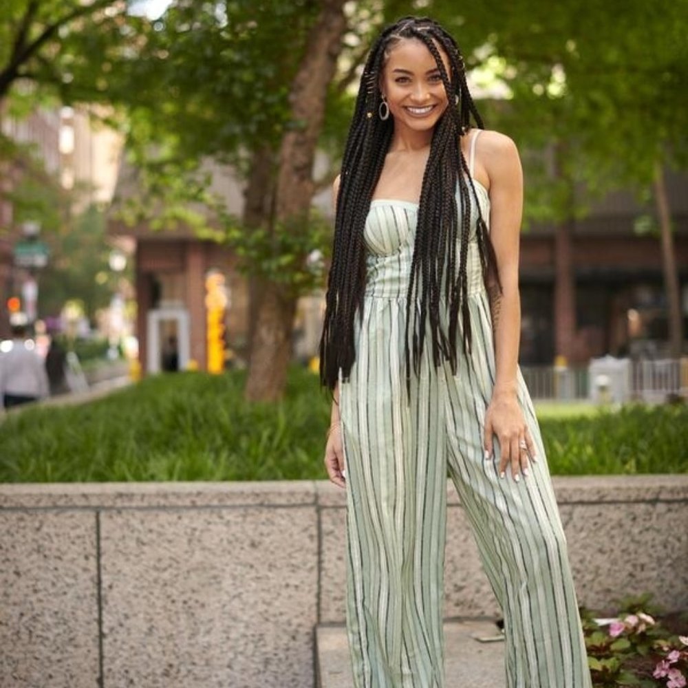 NEW with TAGS Band Of Gypsies for Urban Outfitters Striped Jumpsuit (size S)